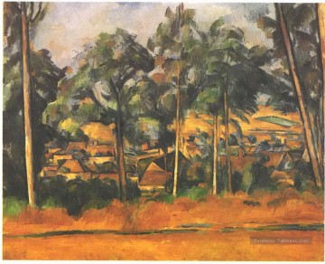 Paul Cézanne œuvres - Village en Provence Paul Cézanne